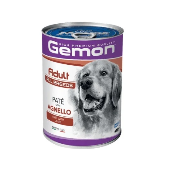 Консерви за куче Gemon Gemon Adult- консерви за куче- пастет с агне