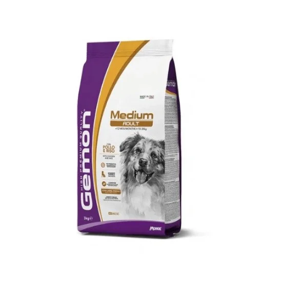 Храна за куче Gemon Gemon Medium Adult с пилешко и ориз – суха храна за кучета от средни породи, 15 кг