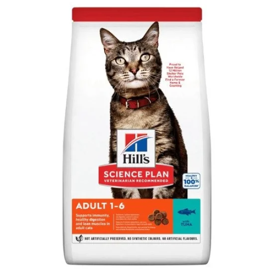 Храна за котка Hills Hills SP Adult- храна за котки с риба тон