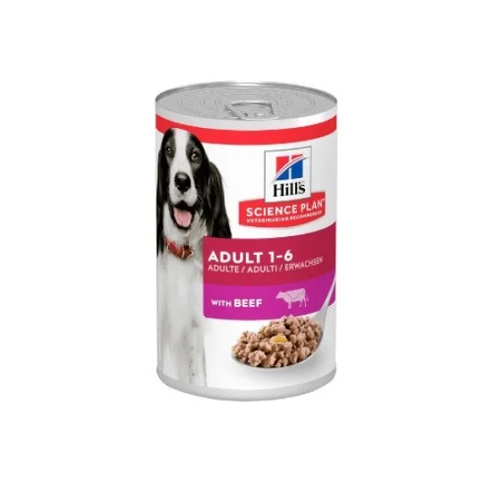 Hills SP Adult- консерви за куче с телешко