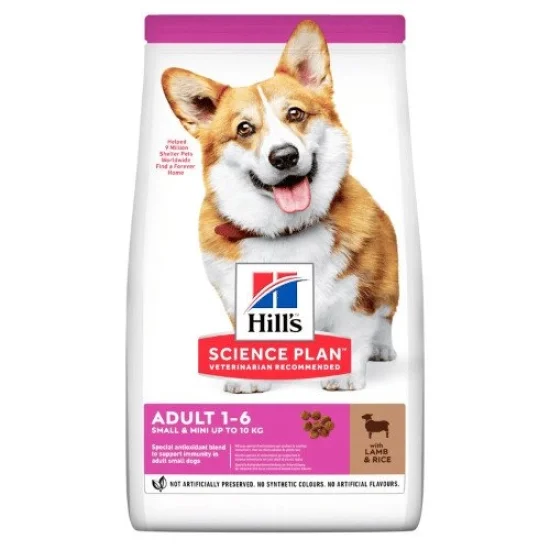 Храна за куче Hills Hills SP Adult Mini- за малки породи с агне