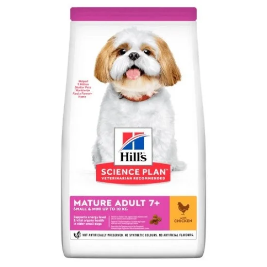 Храна за куче Hills Hills SP Mature Small Mini- за дребни породи с пиле