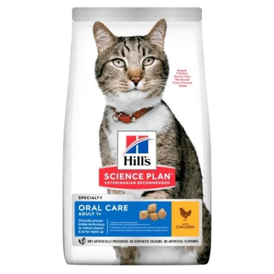 Храна за котка Hills Hills SP Oral- храна за котки с пиле