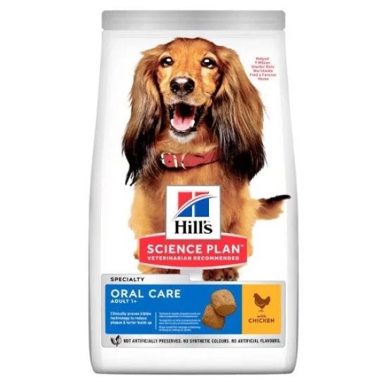Храна за куче Hills Hills SP Oral Care Canine - за дентална грижа с пиле