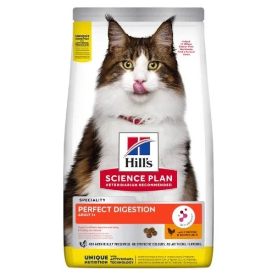 Храна за котка Hills Hills SP Perfect Digestion- храна за котки с пиле