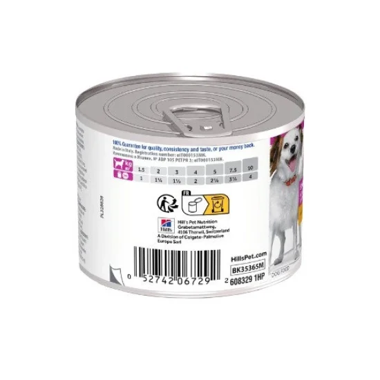 Консерви за куче Hills Hills SP Small Mini Adult- консерви за куче с пиле- мус