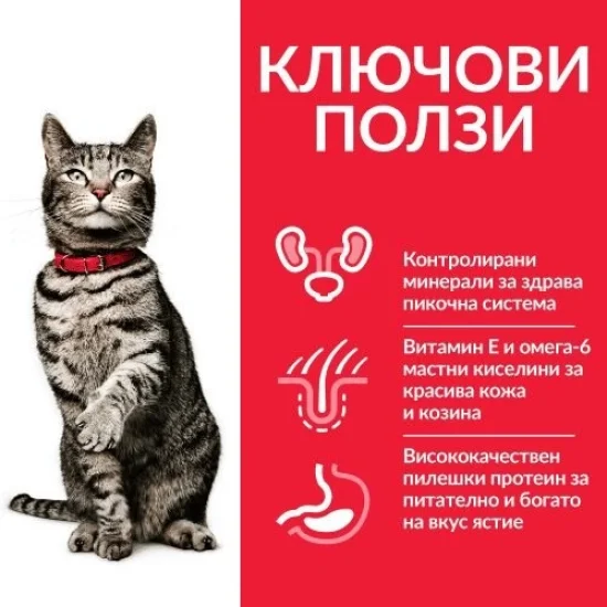 Храна за котка Hills Hills SP Urinary- храна за котки с пиле