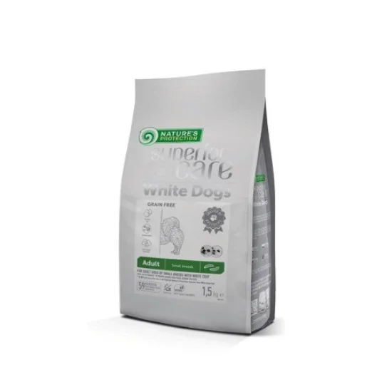 Natures Protection White dog Insect-За бяла козина, за дребни породи с насекоми
