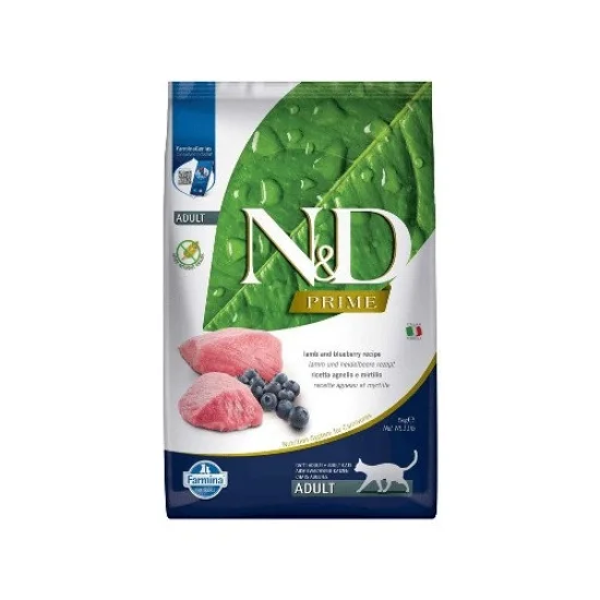 ND Prime Adult- храна за котки с агне и боровинки