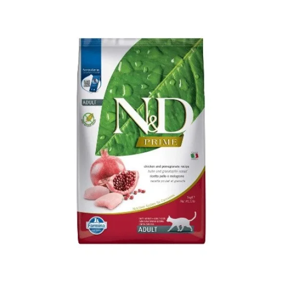ND Prime Adult- храна за котки с пиле и нар
