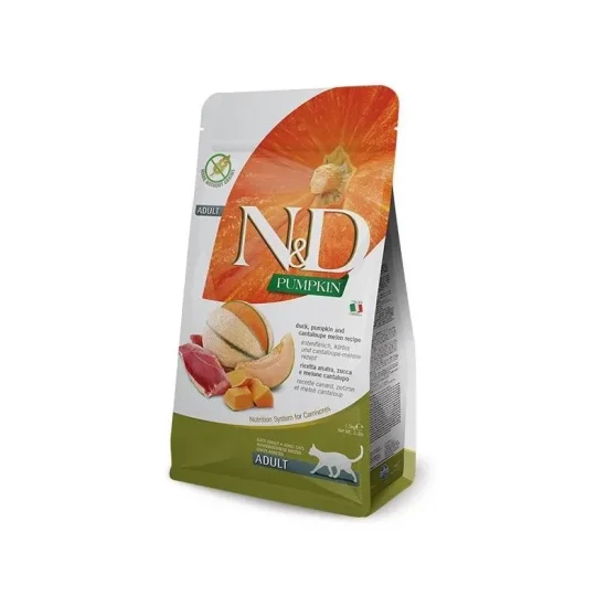 ND Pumpkin Adult- храна за котки с патица тиква и пъпеш