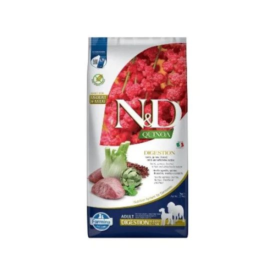 Храна за куче ND Quinoa ND Quinoa Digestion Medium Maxi- храна за куче с агне и киноа