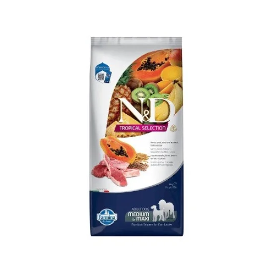 ND Tropical Adult Medium Maxi- храна за куче с агнешко