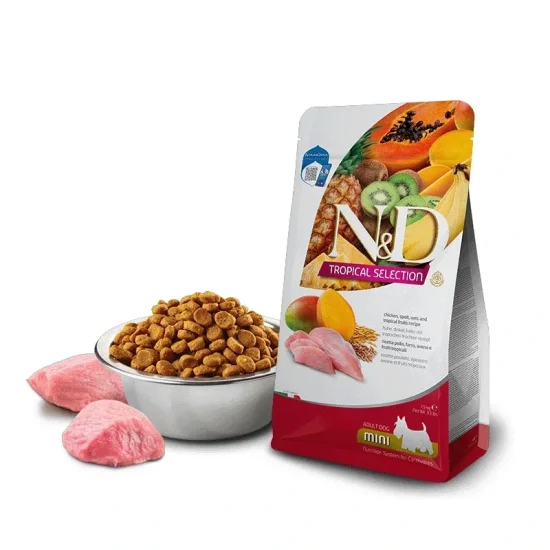 Храна за куче ND Tropical ND Tropical Adult Mini- храна за куче със пиле