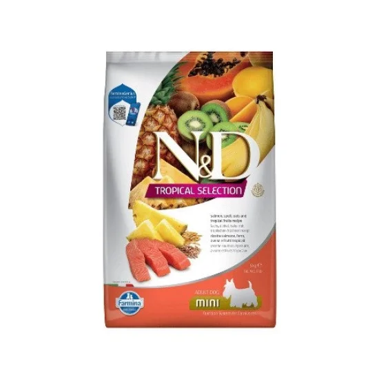 Храна за куче ND Tropical ND Tropical Adult Mini- храна за куче със сьомга